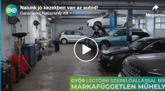 Garázspont autószerelő és autószervíz Győr